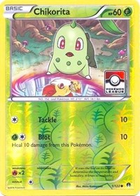 Chikorita - 1/122 (Pokemon League) #001 Chikorita - 1/122 (Pokemon League) - League & Championship Cards - #001 - Pokemon TCG card