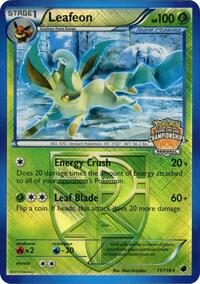 Leafeon - 11/116 (Regional Championship Promo) #11 Leafeon - 11/116 (Regional Championship Promo) - League & Championship Cards - #11 - Pokemon TCG card