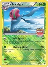 Accelgor - 12/101 (Championship Series) - League & Championship Cards - #012 - Pokemon TCG card