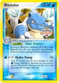Blastoise - 14/100 (National Championships) - League & Championship Cards - #014 - Pokemon TCG card