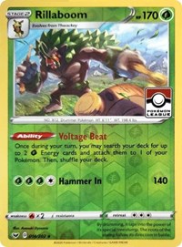 Rillaboom - 014/202 (Pokemon League) - League & Championship Cards - #014 - Pokemon TCG card