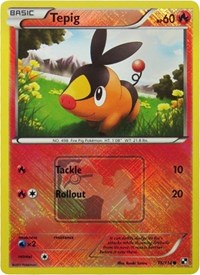Tepig - 15/114 (League Promo) - League & Championship Cards - #015 - Pokemon TCG card