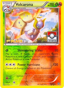 Volcarona - 15/114 (Pokemon League) [1st Place] - League & Championship Cards - #015 - Pokemon TCG card