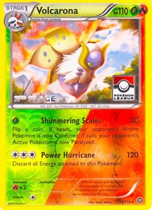 Volcarona - 15/114 (Pokemon League) [2nd Place] - League & Championship Cards - #015 - Pokemon TCG card
