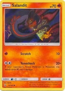 Salandit - 15/145 (Collection Promo) - League & Championship Cards - #015 - Pokemon TCG card