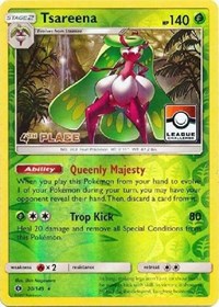 Tsareena - 20/149 (League Challenge) [4th Place] - League & Championship Cards - #020 - Pokemon TCG card