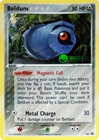 Beldum - 022 (League Promo) [Winner] - League & Championship Cards - #022 - Pokemon TCG card
