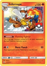 Infernape - 23/156 (Pokemon League) #023 Infernape - 23/156 (Pokemon League) - League & Championship Cards - #023 - Pokemon TCG card