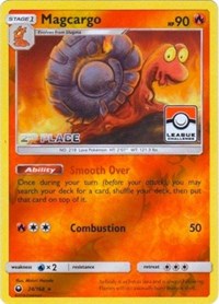 Magcargo - 24/168 (League Challenge) [2nd Place] - League & Championship Cards - #024 - Pokemon TCG card