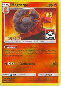 Magcargo - 24/168 (League Challenge) [1st Place] - League & Championship Cards - #024 - Pokemon TCG card