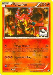 Volcanion - 25/114 (Pokemon League) #025 Volcanion - 25/114 (Pokemon League) - League & Championship Cards - #025 - Pokemon TCG card