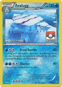 Avalugg - 31/106 (Pokemon League) [2nd Place] - League & Championship Cards - #031 - Pokemon TCG card