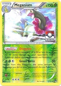 Meganium - 3/122 (Pokemon League) - League & Championship Cards - #003 - Pokemon TCG card