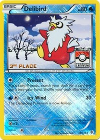 Delibird - 38/149 (Pokemon League) [3rd Place] - League & Championship Cards - #038 - Pokemon TCG card