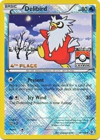 Delibird - 38/149 (Pokemon League) [4th Place] - League & Championship Cards - #038 - Pokemon TCG card