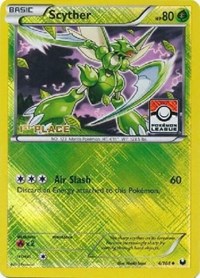 Scyther - 4/108 (Pokemon League) [1st Place] - League & Championship Cards - #004 - Pokemon TCG card