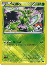 Scyther - 4/108 (Pokemon League) [3rd Place] - League & Championship Cards - #004 - Pokemon TCG card