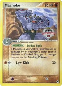 Machoke - 41/101 (State Championships) - League & Championship Cards - #041 - Pokemon TCG card
