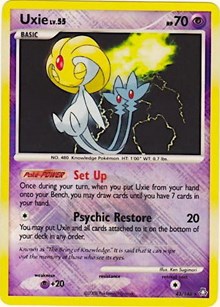 Uxie - 43/146 (League Promo) - League & Championship Cards - #043 - Pokemon TCG card