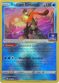 Radiant Greninja - League & Championship Cards - #046 - Pokemon TCG card