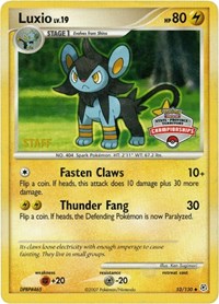 Luxio - 52/130 (State Championships) #052 Luxio - 52/130 (State Championships) - League & Championship Cards - #052 - Pokemon TCG card