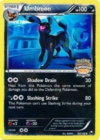 Umbreon - 60/108 (Regional Championships) #060 Umbreon - 60/108 (Regional Championships) - League & Championship Cards - #060 - Pokemon TCG card