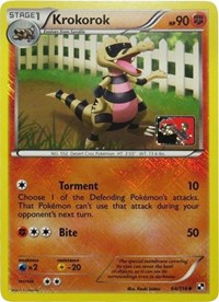 Krokorok - 64/114 (League Promo) #064 Krokorok - 64/114 (League Promo) - League & Championship Cards - #064 - Pokemon TCG card