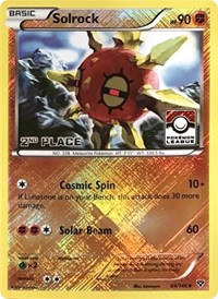 Solrock - 64/146 (Pokemon League) [2nd Place] - League & Championship Cards - #064 - Pokemon TCG card