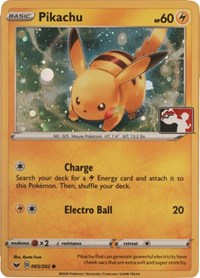 Pikachu #065 Pikachu - League & Championship Cards - #065 - Pokemon TCG card