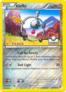 Klefki - 66/119 (League Promo) [4th Place] - League & Championship Cards - #066 - Pokemon TCG card