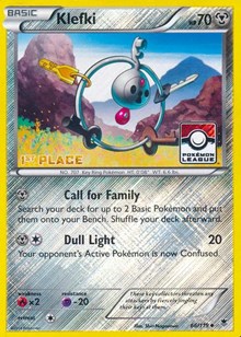 Klefki - 66/119 (Pokemon League) [1st Place] - League & Championship Cards - #066 - Pokemon TCG card