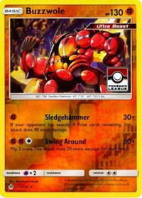 Buzzwole - 77/131 (Pokemon League) #077 Buzzwole - 77/131 (Pokemon League) - League & Championship Cards - #077 - Pokemon TCG card