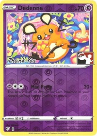 Dedenne - 78/189 (Pokemon League) [Thank You] - League & Championship Cards - #078 - Pokemon TCG card