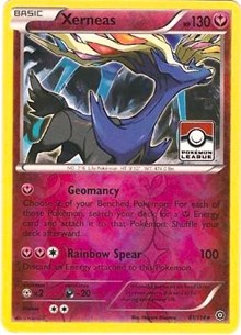 Xerneas - 81/114 (Pokemon League) - League & Championship Cards - #081 - Pokemon TCG card