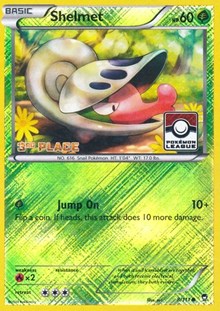Shelmet - 8/111 (Pokemon League) [3rd Place] - League & Championship Cards - #008 - Pokemon TCG card