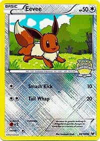 Eevee - 84/108 (City Championships) - League & Championship Cards - #084 - Pokemon TCG card