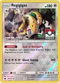 Regigigas - 84/111 (League Challenge) [2nd Place] - League & Championship Cards - #084 - Pokemon TCG card