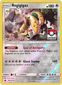 Regigigas - 84/111 (League Challenge) [3rd Place] - League & Championship Cards - #084 - Pokemon TCG card
