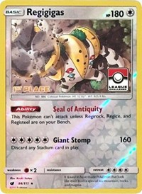 Regigigas - 84/111 (League Challenge) [1st Place] - League & Championship Cards - #084 - Pokemon TCG card