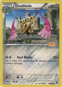 Doublade - 84/146 (Regional Championships) #084 Doublade - 84/146 (Regional Championships) - League & Championship Cards - #084 - Pokemon TCG card