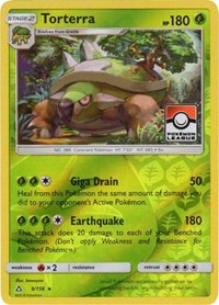 Torterra - 9/156 (Pokemon League) #009 Torterra - 9/156 (Pokemon League) - League & Championship Cards - #009 - Pokemon TCG card