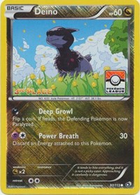 Deino - 97/113 (Pokemon League) [3rd Place] - League & Championship Cards - #097 - Pokemon TCG card