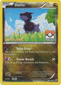 Deino - 97/113 (Pokemon League) [4th Place] - League & Championship Cards - #097 - Pokemon TCG card