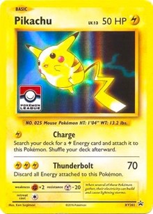 Pikachu - XY202 (Pokemon League) #XY202 Pikachu - XY202 (Pokemon League) - League & Championship Cards - #XY202 - Pokemon TCG card