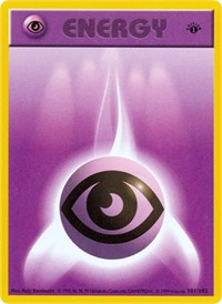 Psychic Energy - Base Set (Shadowless) - #101 - Pokemon TCG card