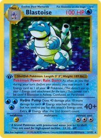 Blastoise - Base Set (Shadowless) - #002 - Pokemon TCG card