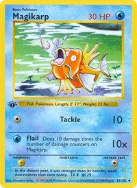 Magikarp #035 Magikarp - Base Set (Shadowless) - #035 - Pokemon TCG card