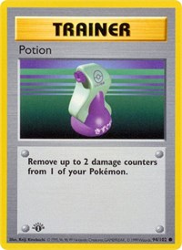 Potion - Base Set (Shadowless) - #094 - Pokemon TCG card
