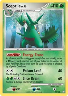 Sceptile - 10/100 (DP Stormfront) - Deck Exclusives - #010 - Pokemon TCG card