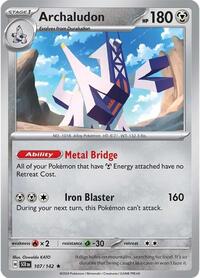 Archaludon - Deck Exclusives - #107 - Pokemon TCG card